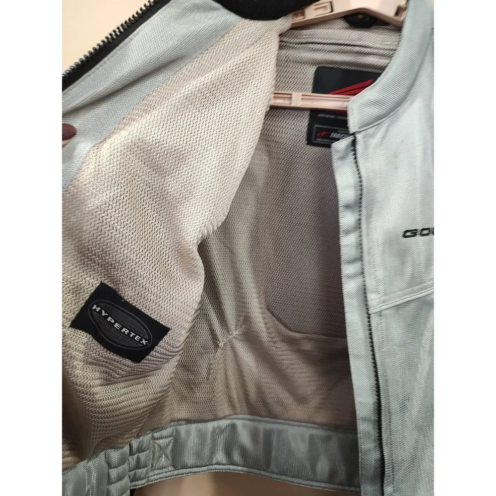Honda Goldwing Motorcycle Jacket Fairchild Sports Hypertex Mesh Grey Black M